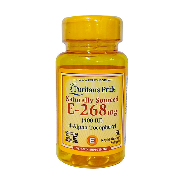 Naturally Sourced E-268 mg (400 IU) (50 softgels)  