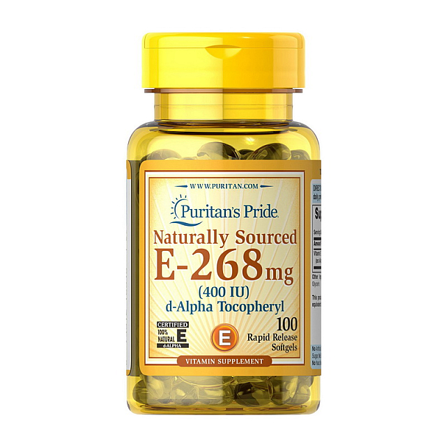 Naturally Sourced E-268 mg (400 IU) (100 softgels)  