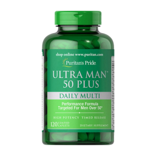 Ultra Man 50 Plus Daily Multi (120 caplets)  