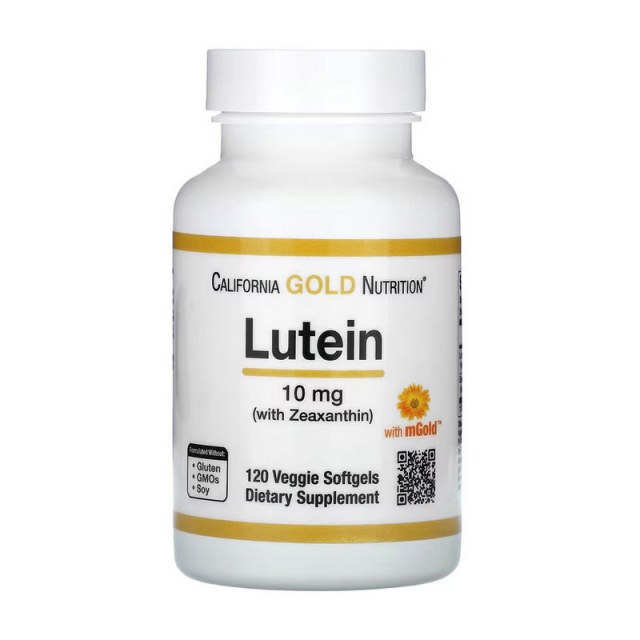 Lutein 10 mg with Zeaxanthin (120 softgels)  