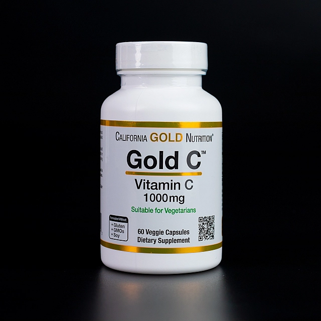Gold C Vitamin C 1000 mg (60 veg caps)  