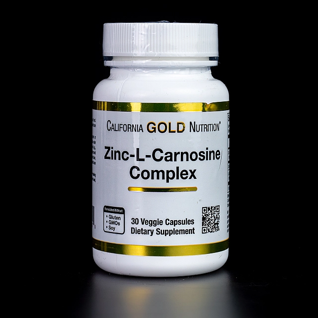 Zinc-L-Carnosine Complex (30 veg caps)  