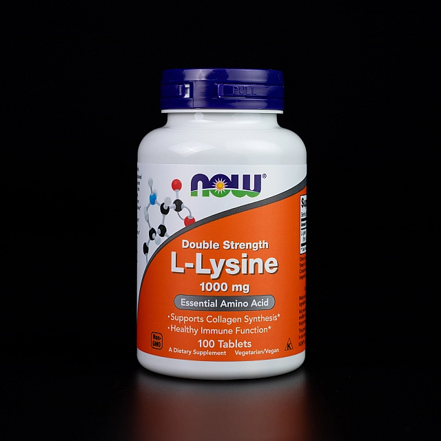 L-Lysine 1000 mg double strength (100 tabs)  
