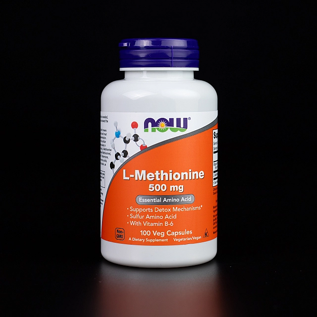L-Methionine 500 mg (100 caps)  
