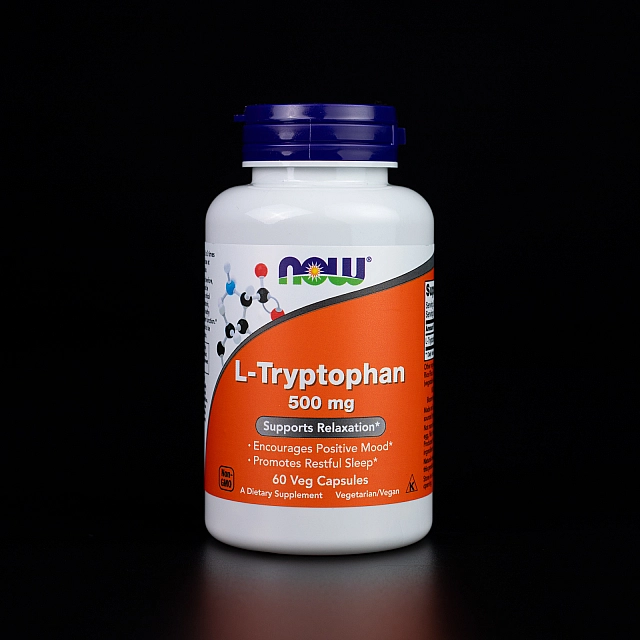L-Tryptophan 500 mg (60 veg caps)  