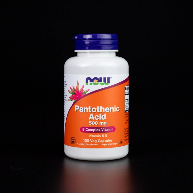 Pantothenice Acid 500 mg (100 caps)  