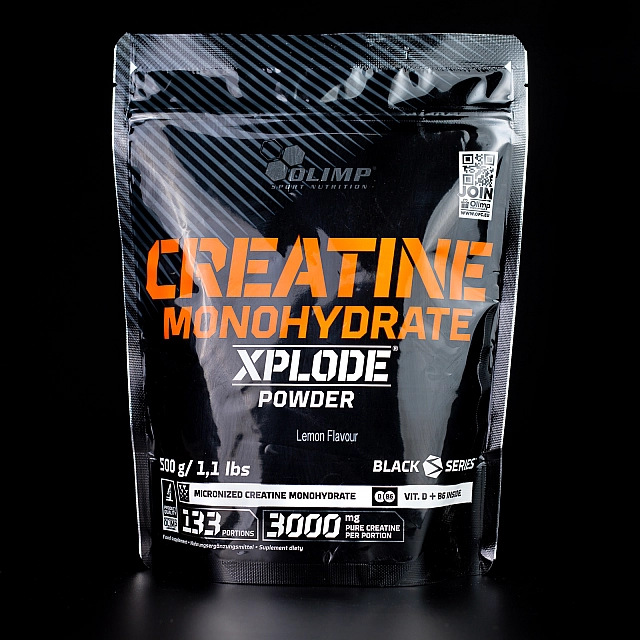 Creatine Monohydrate Xplode (500 g) Lemon 