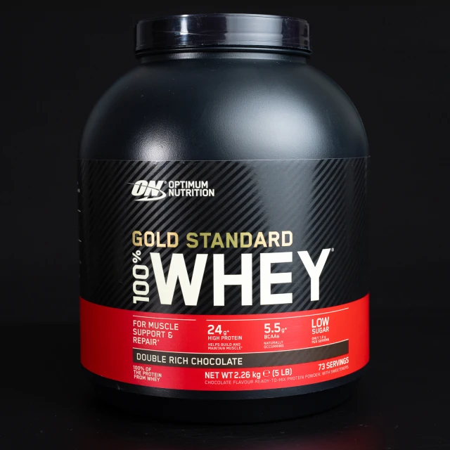 100% Whey Gold Standard (2,3 kg) EU Double rich chocolate 