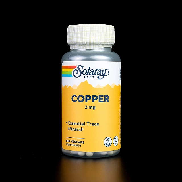 Copper 2 mg (100 veg caps)  