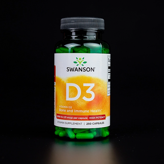 D3 1000 IU 25 mcg (250 caps)  