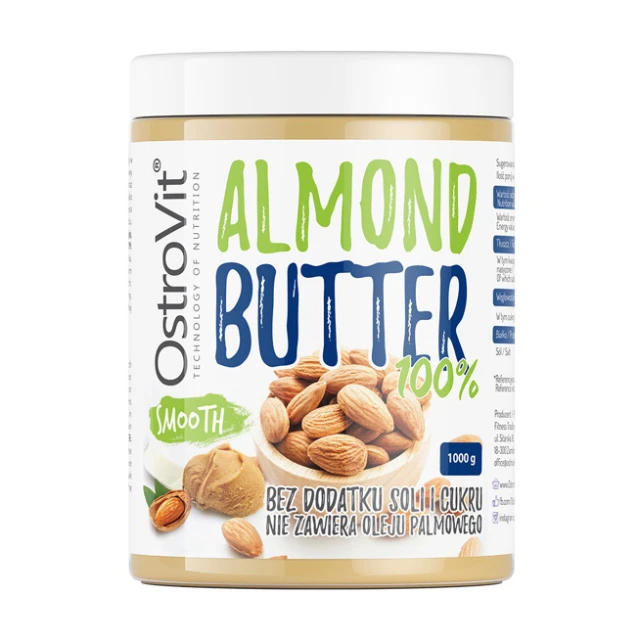 100% Almond Butter Smooth (1 kg)  