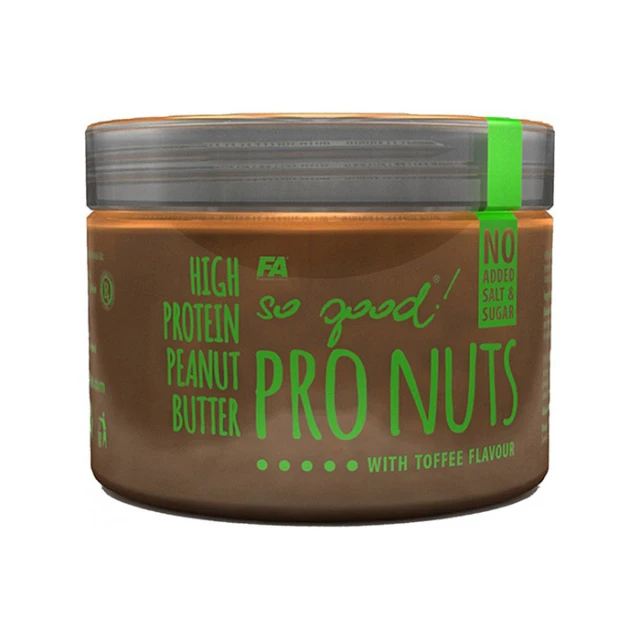 So Good! PRO NUTS high protein peanut butter (450 g) Toffee 