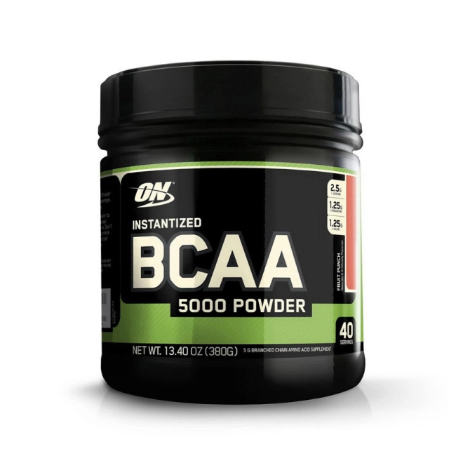 BCAA 5000 powder (380 g) USA Fruit punch 