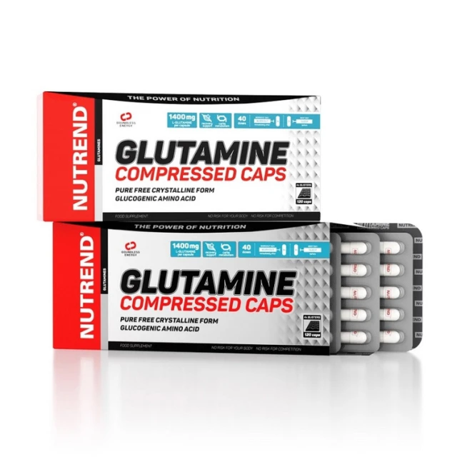 Glutamine Compressed Caps (120 caps)  