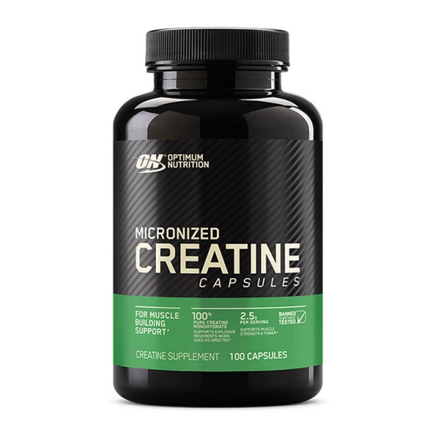 Micronized Creatine Capsules (100 caps) USA  