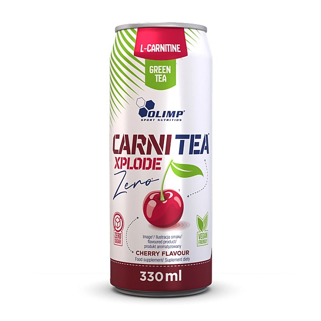 Carni Tea Xplode Zero (330 ml) Cherry 