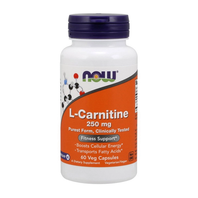 L-Carnitine 250 mg purest form (60 caps)  