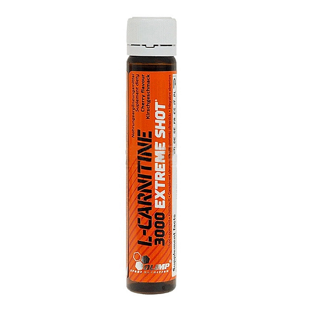L-Carnitine 3000 Extreme Shot Ampoule (1 fl) Orange 