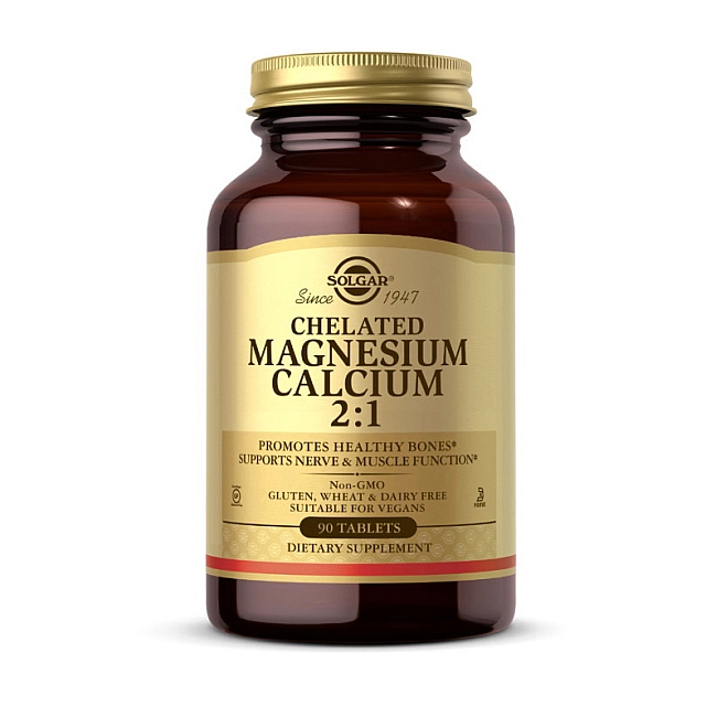 Chelated Magnesium Calcium 2:1 (90 tabs)  