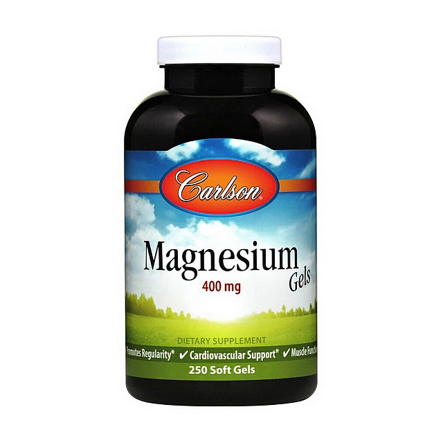Magnesium Gels 400 mg (250 soft gels)  