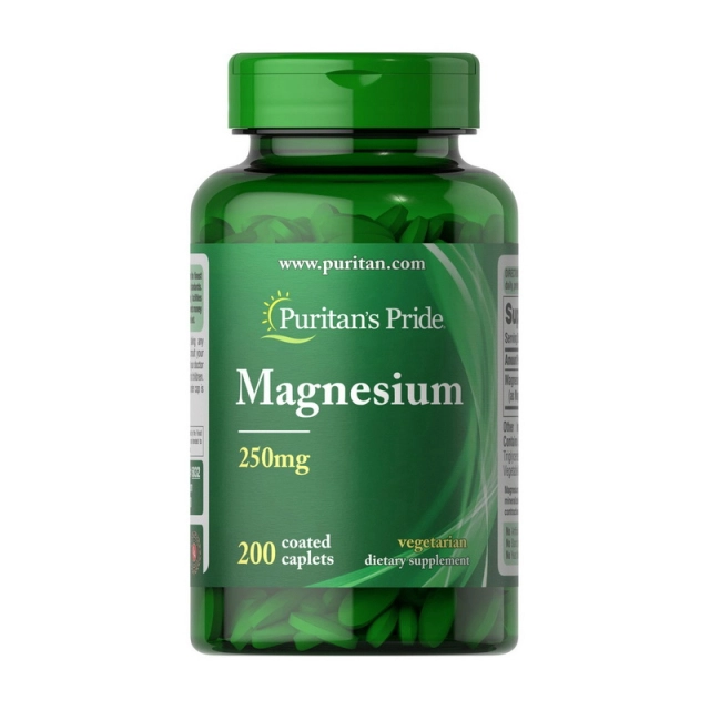 Magnesium 250 mg (200 caplets)  