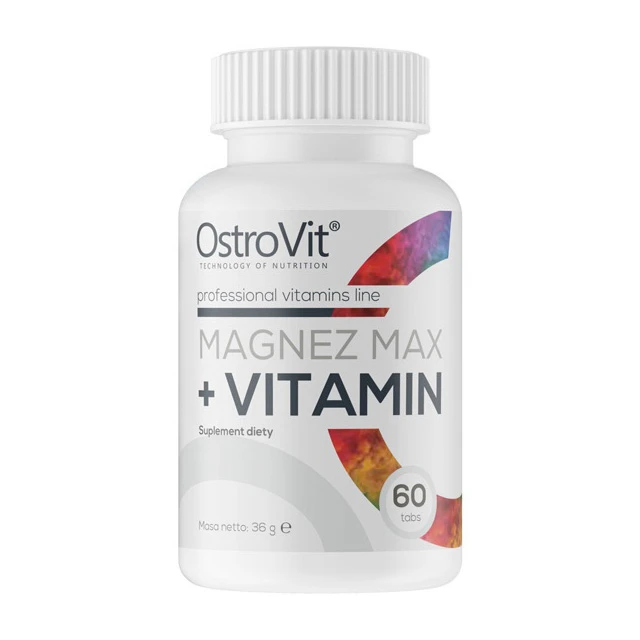Magnez Max + Vitamin (60 tabs)  
