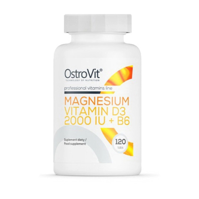 Magnesium + Vitamin D3 + B6 (120 tab)  
