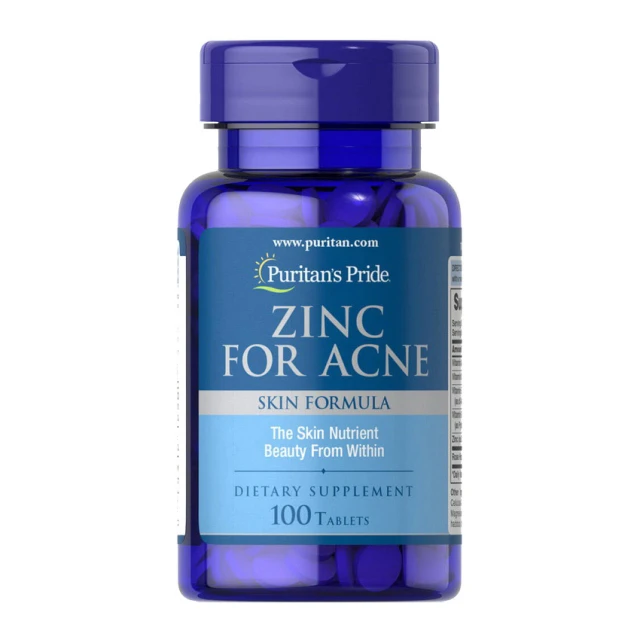 Zinc for Acne (100 tablets)  