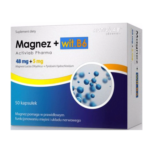 Magnez+wit.B6 (50 caps)  