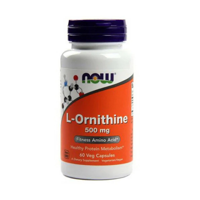 L-Ornithine 500mg (60 caps)  