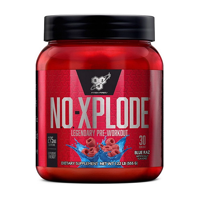 N.O.-XPLODE Pre-Workout Igniter New Formula! 30 serv. (555 g) USA Green apple 