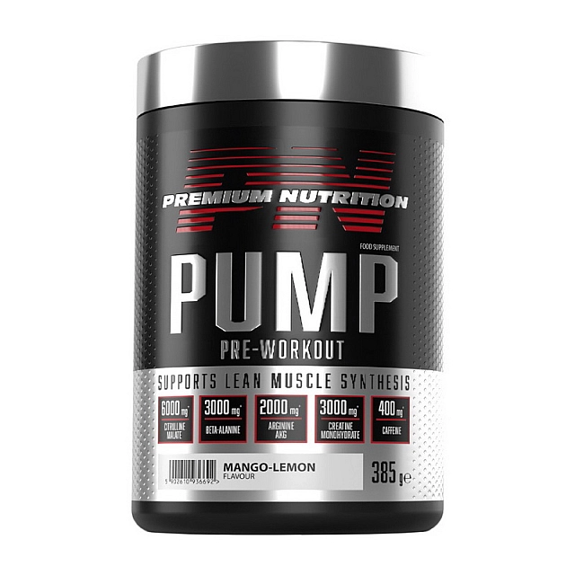 Pump Pre-Workout (385 g) Blue raspberry 