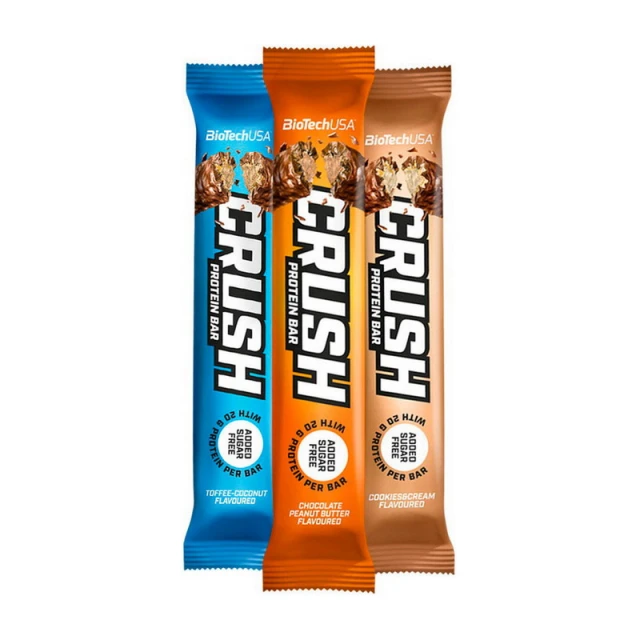 Crush protein bar (64 g) Cookies-cream 