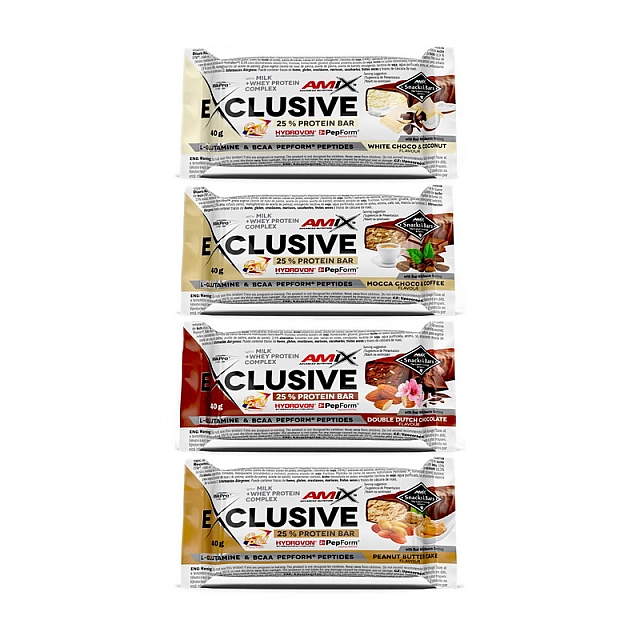 Exclusive Protein Bar 25% (40 g)  Double dutch chocolate