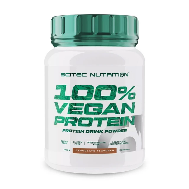 100% Vegan Protein (1 kg) Chocolate 