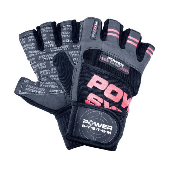 Power Grip Gloves Red 2800RD (M size)  
