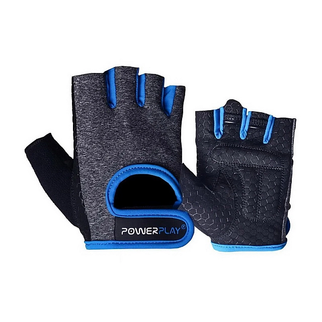 Womans Fitness Gloves Grey-Blue 2935 (XS size)  