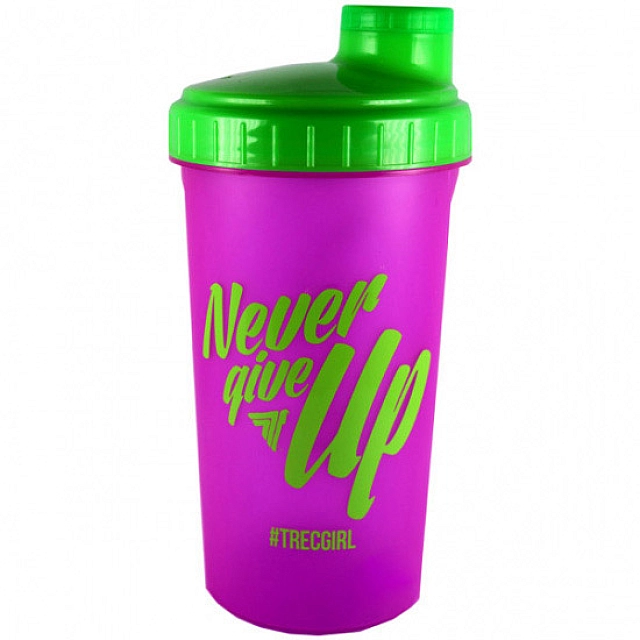 Shaker Never Give Up (700 ml)  Pink