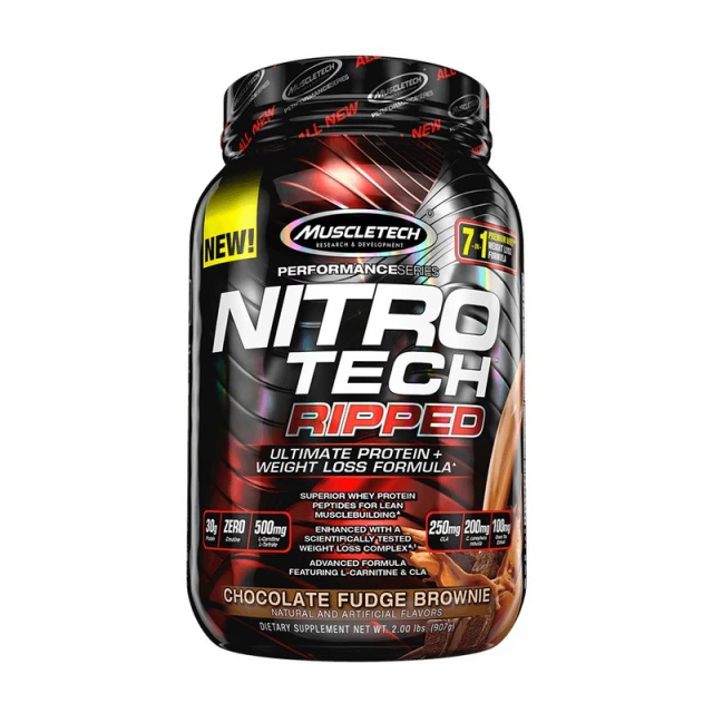 Nitro Tech Ripped (907 g) Fudge brownie-chocolate 
