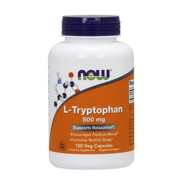 L-Tryptophan 500 mg (120 veg caps)  