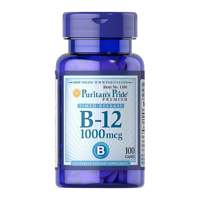 Vitamin B-12 1000 mcg time release (100 caplets)  