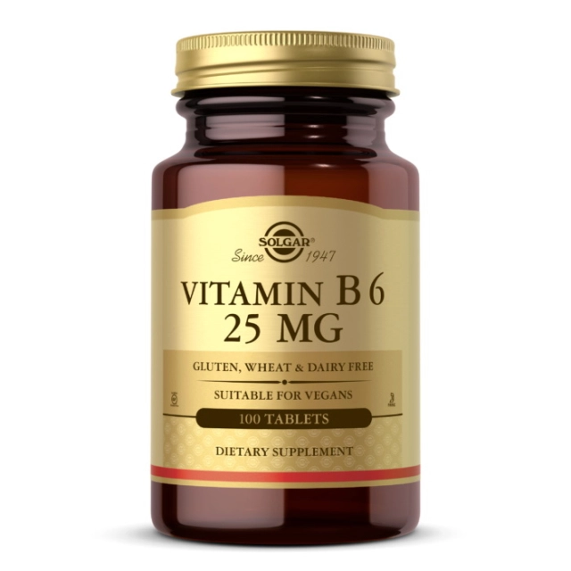 Vitamin B6 25 mg (100 tabs)  