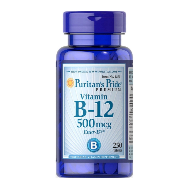 Vitamin B-12 500 mcg (250 tablets)  