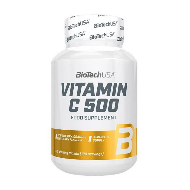 Vitamin C 500 (120 caps) Frut mix 3 