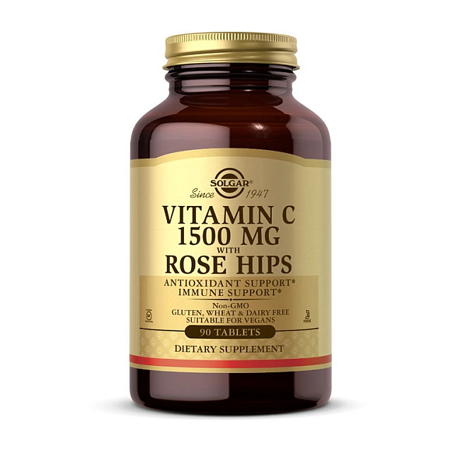 Vitamin C 1500 mg with Rose Hips (90 tabs)  