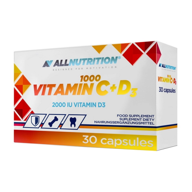 Vitamin C+D3 (30 caps)  