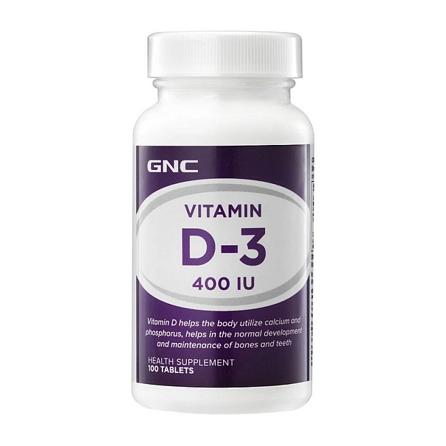 Vitamin D-3 400 iu (100 tab)  