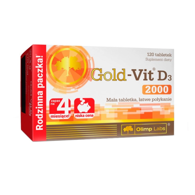 Gold-Vit D3 2000 (120 tab)  