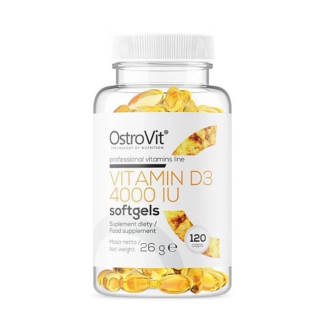Vitamin D3 4000 IU (120 caps)  