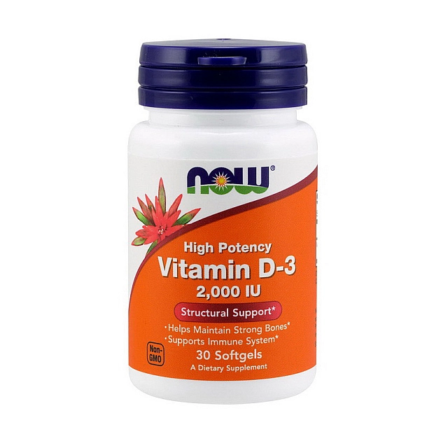 Vitamin D-3 2000 IU (30 softgels)  